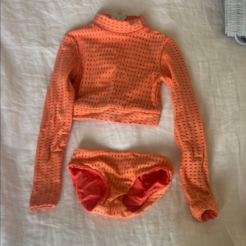 Acacia Honey Orange Rashguard Set